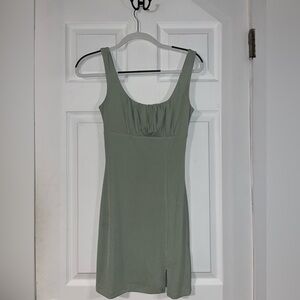 Green Mini Dress